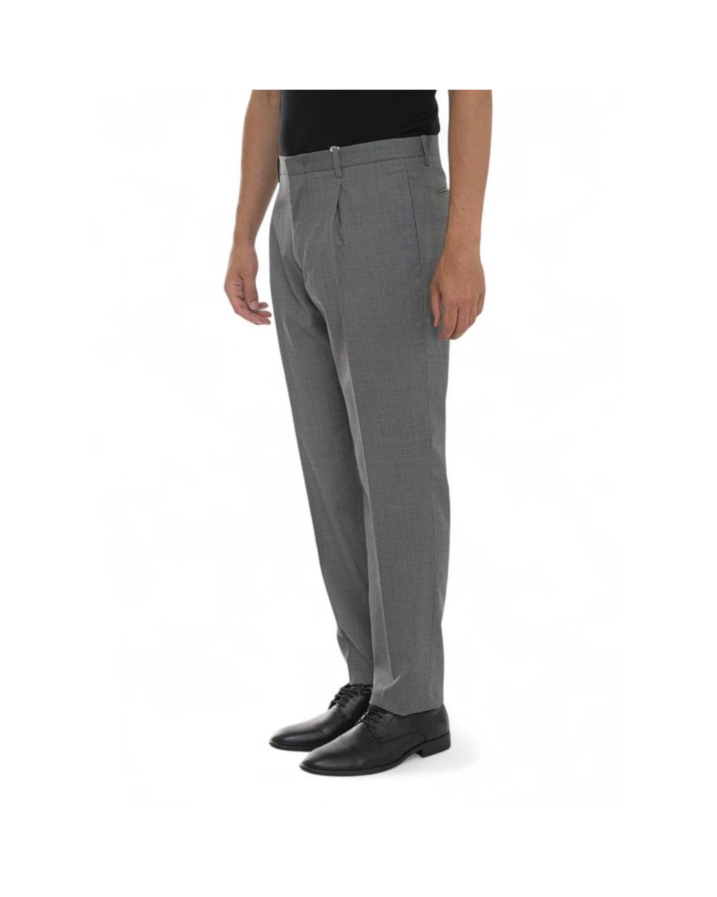 hindustrie Gray Suit Trousers for men