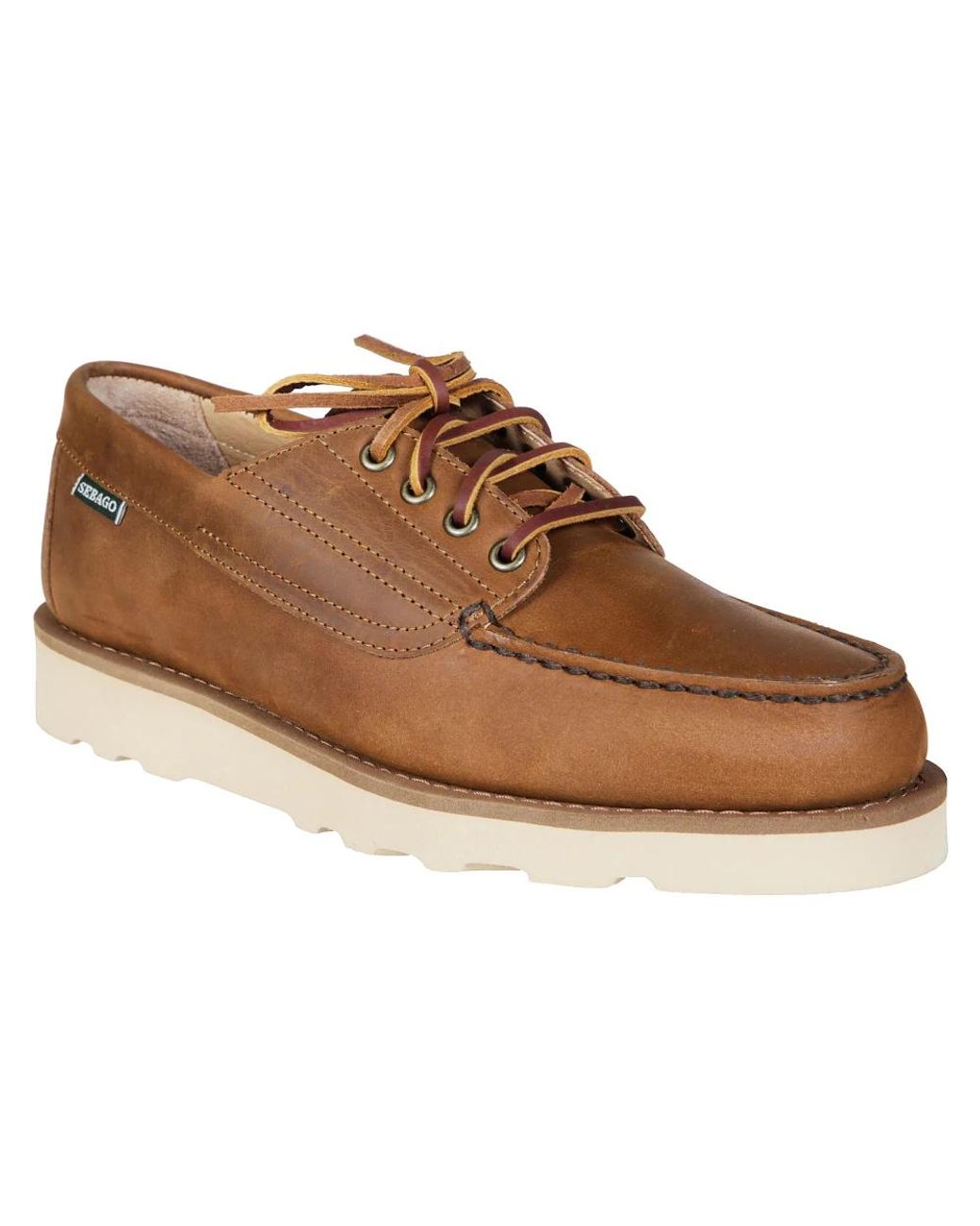 Sebago Brown Boat Shoes for men