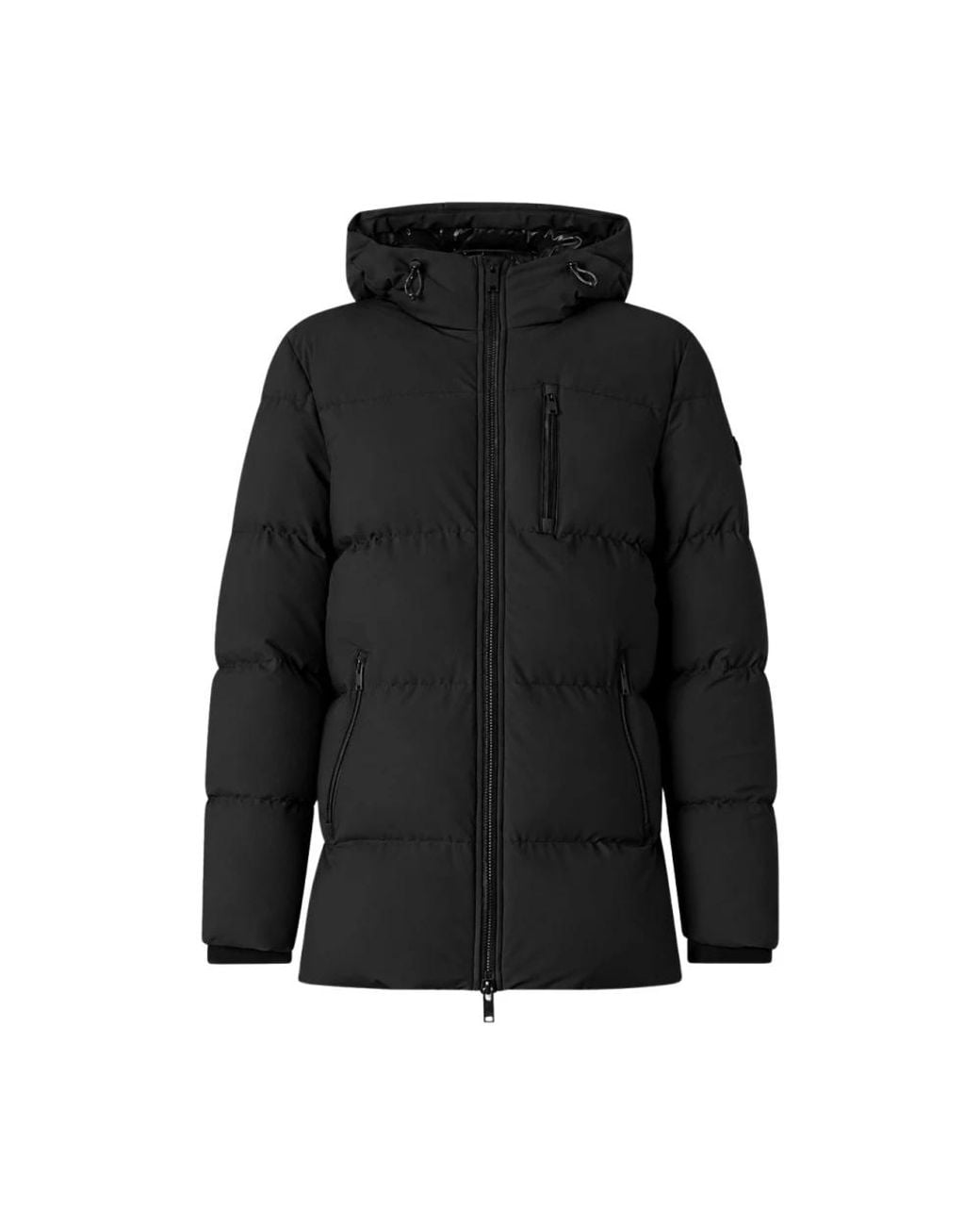 Down Jackets di Moose Knuckles in Black da Uomo