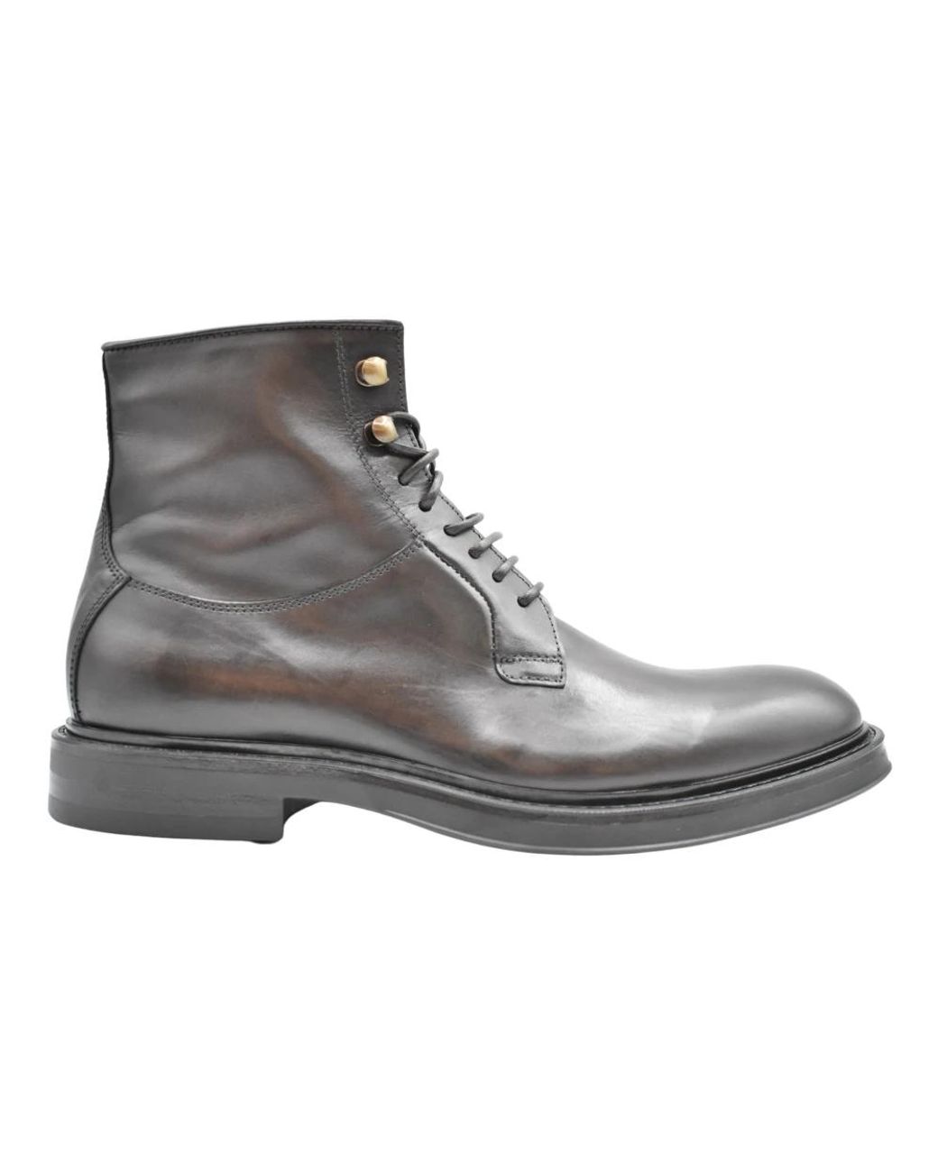 Corvari Gray Ankle Boots for men