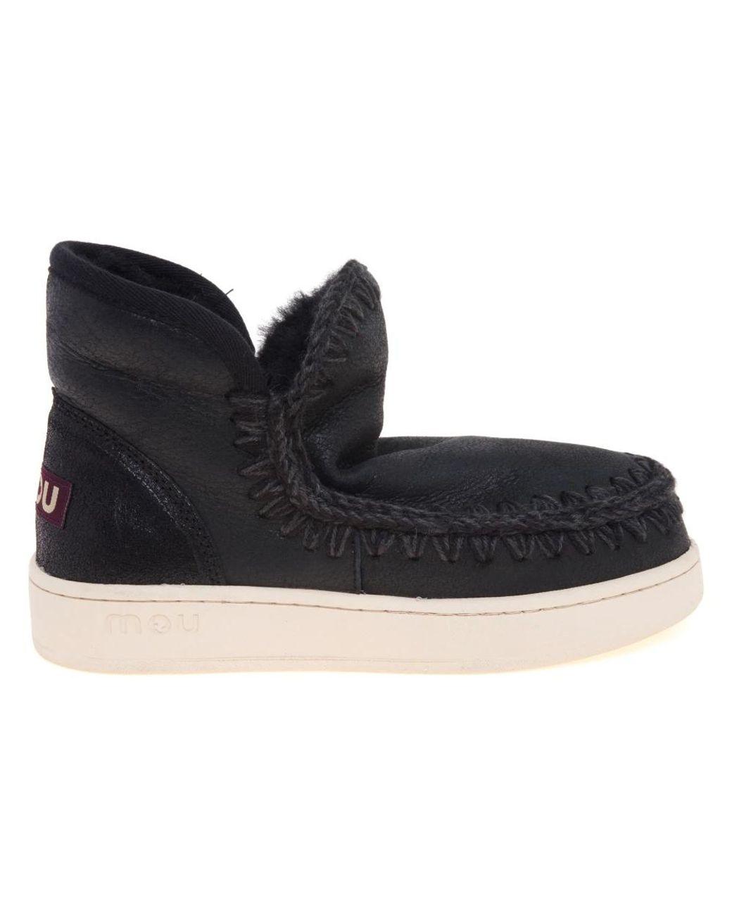 Mou Black Winter Boots