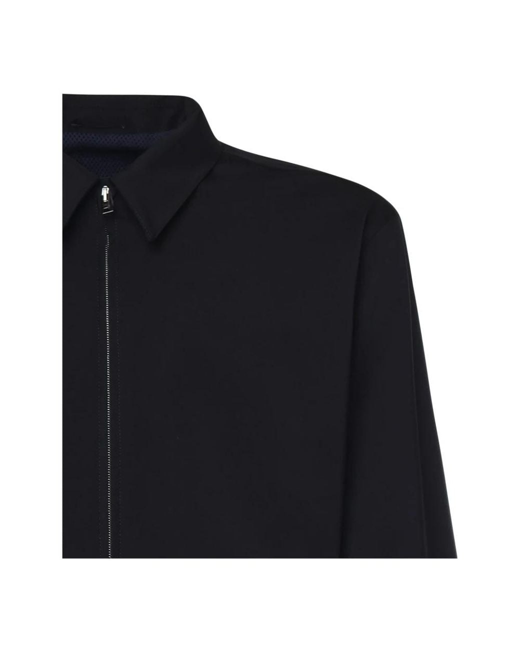 Herno Blue Zip-Throughs for men