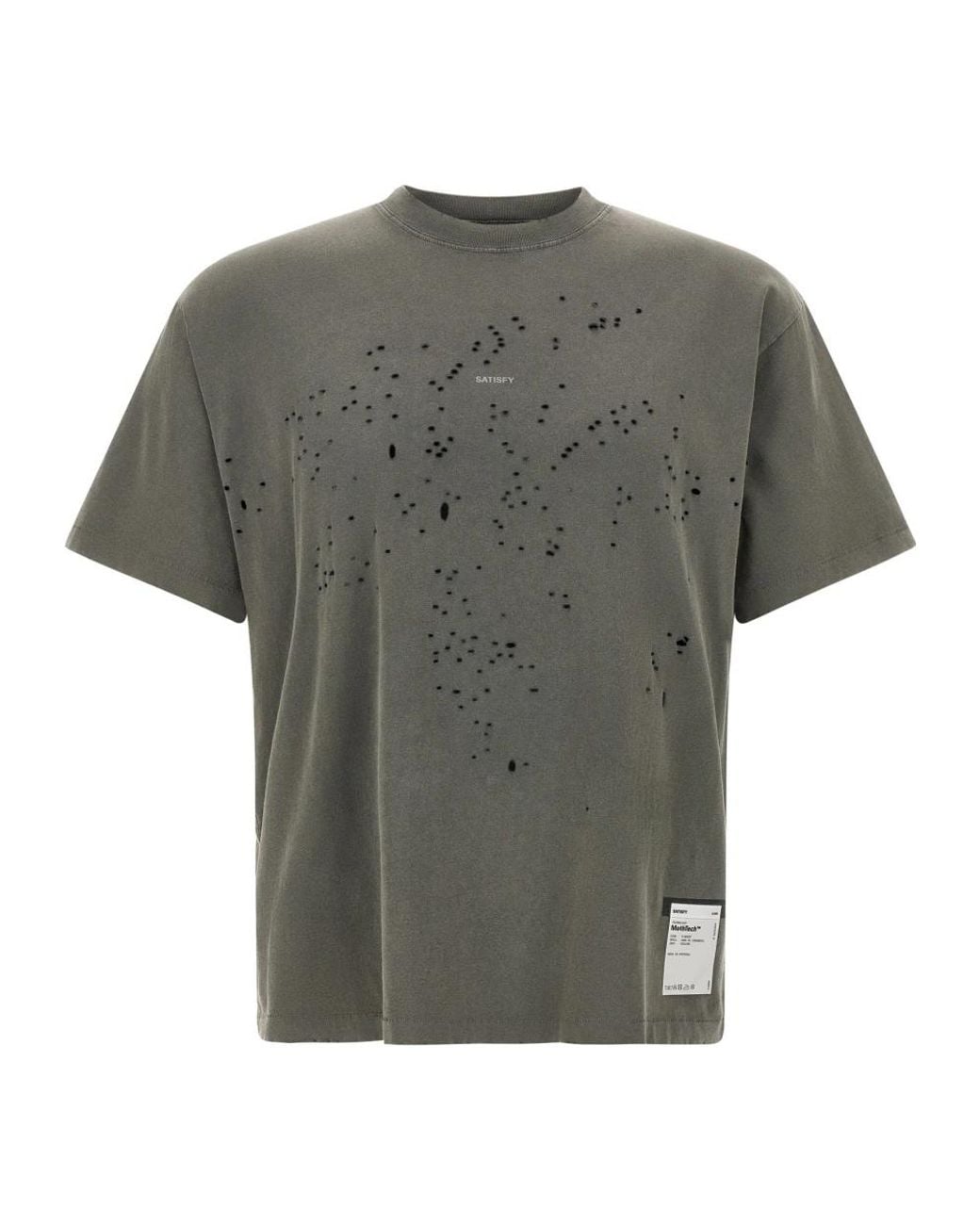 Satisfy Mothtech T-Shirt in het Gray voor heren
