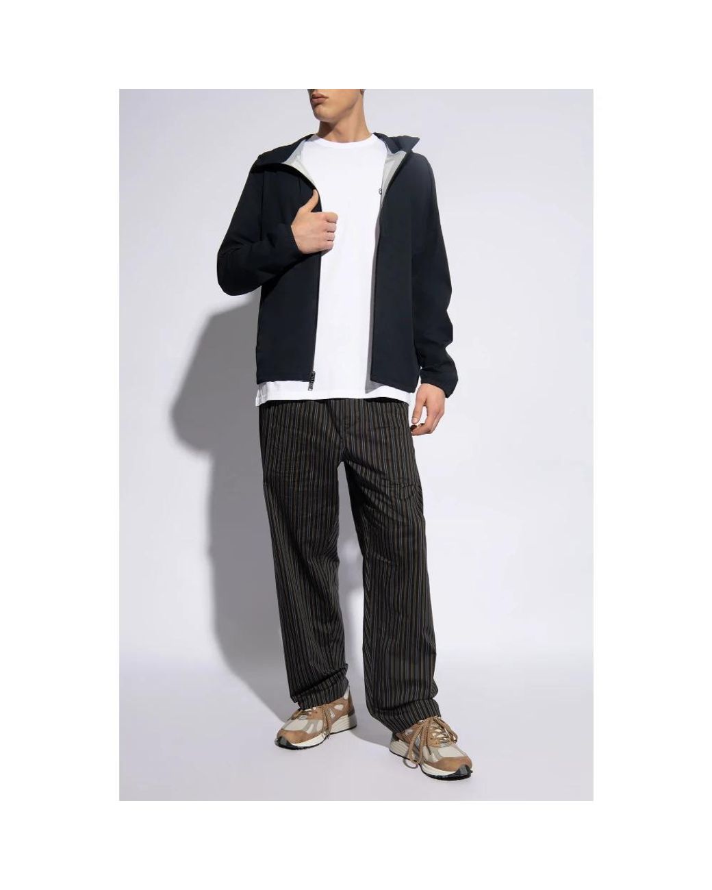 Woolrich Blue Rain Jackets for men