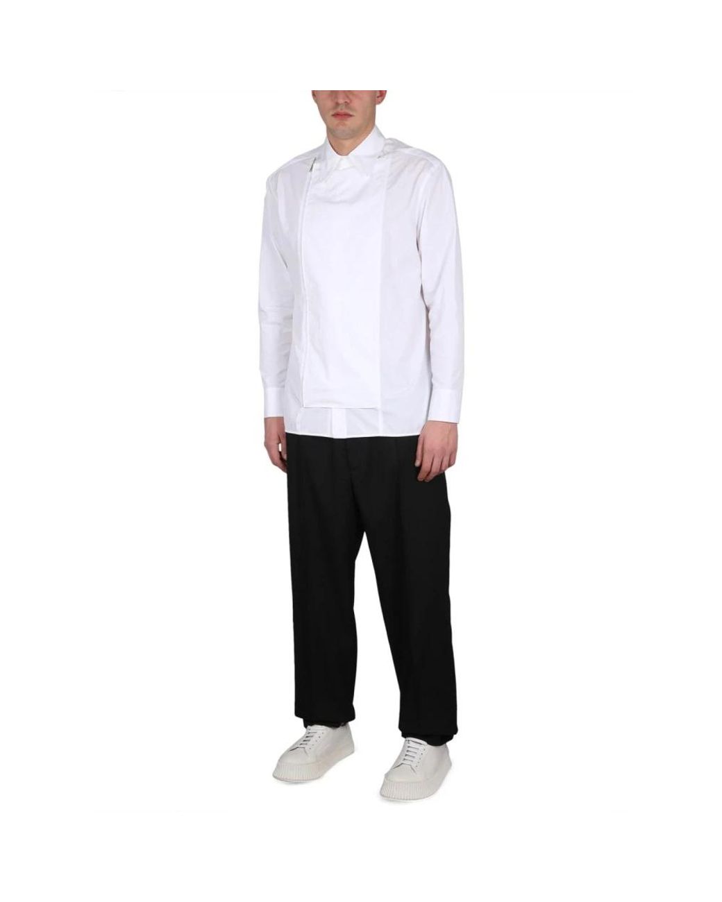Jil Sander White Casual Shirts for men