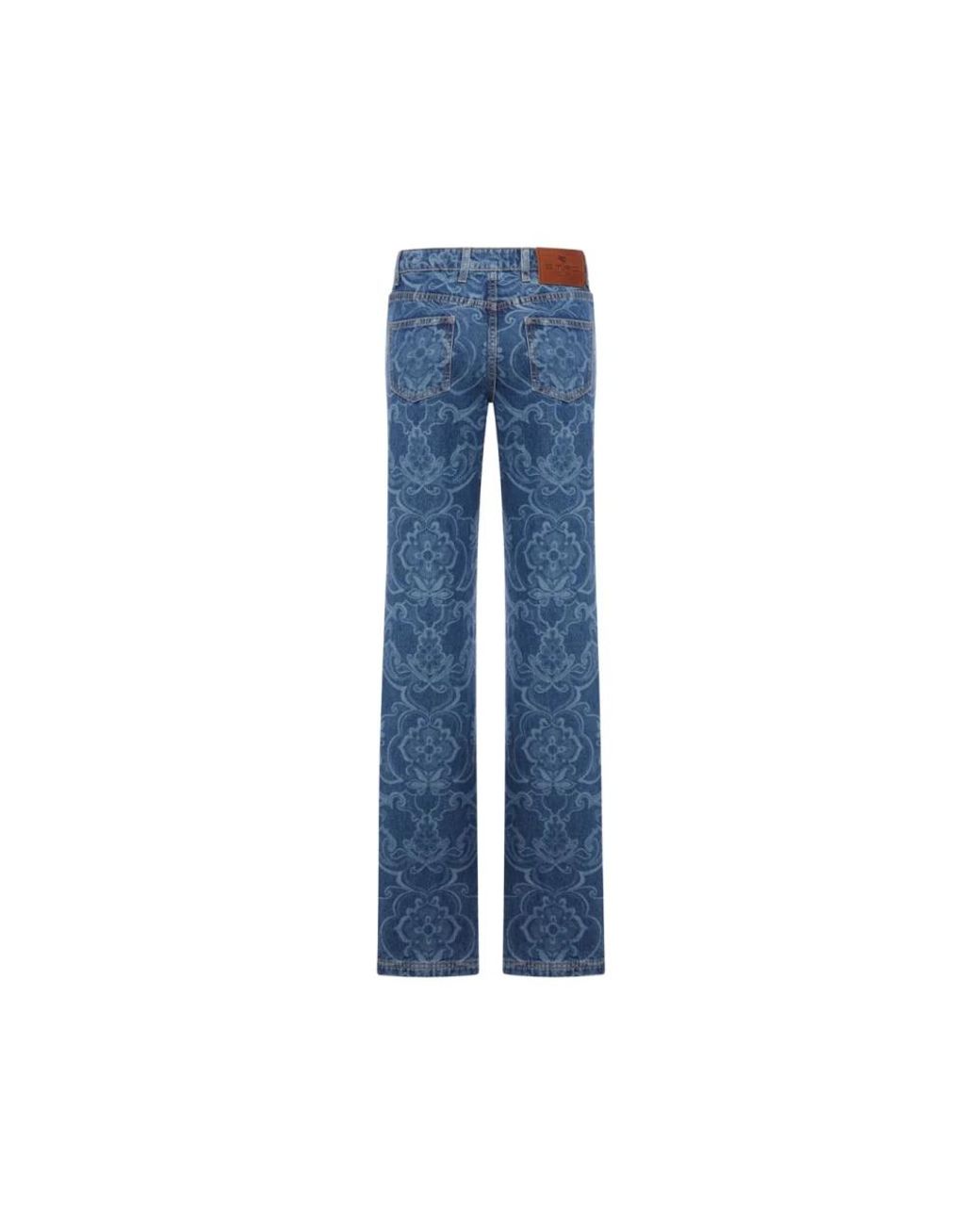Etro Blue Straight Jeans
