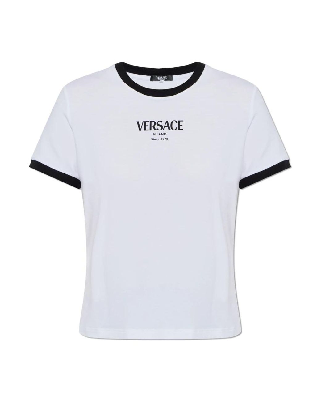 T-Shirts Versace de color White