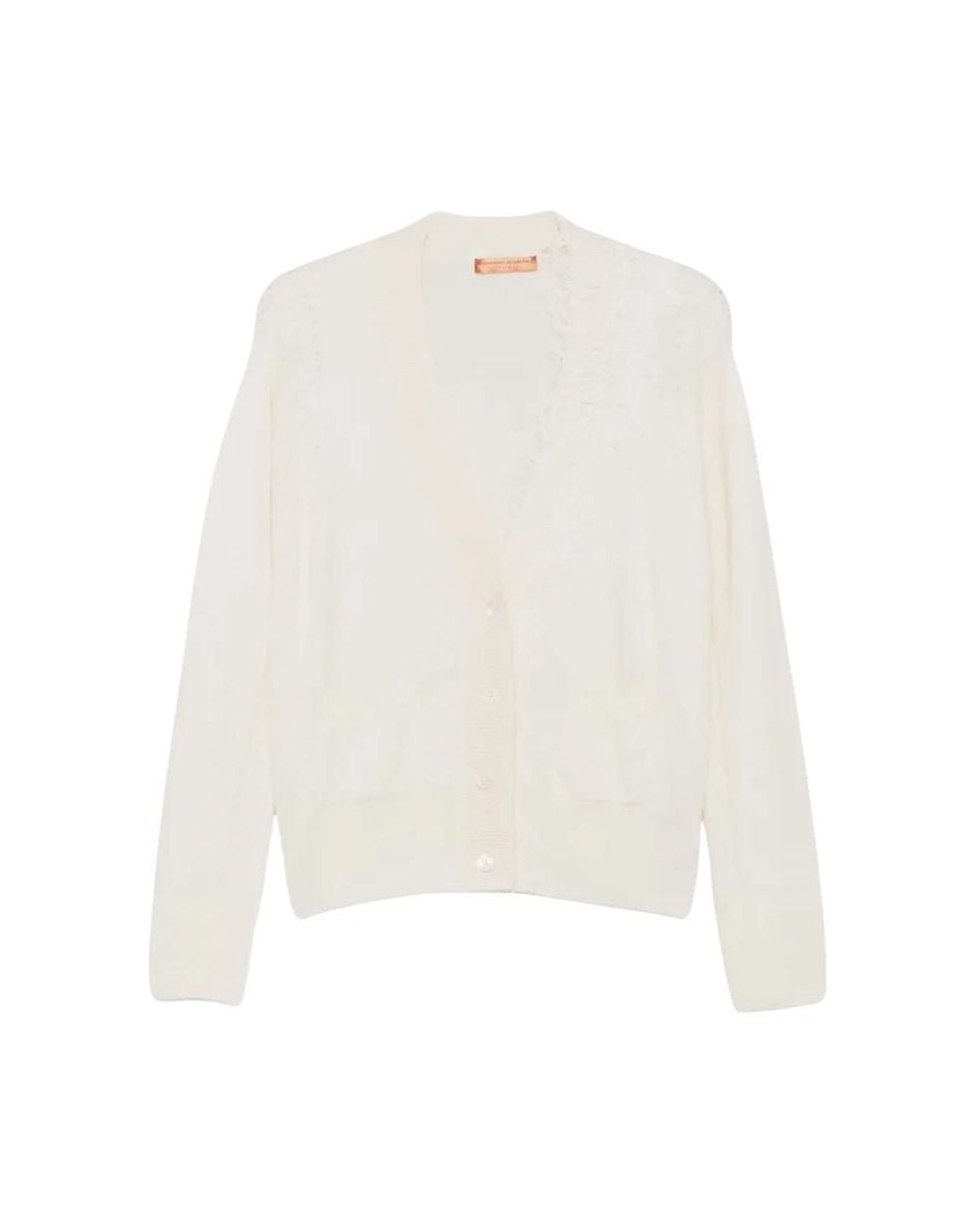 Cardigans Ermanno Scervino de color White