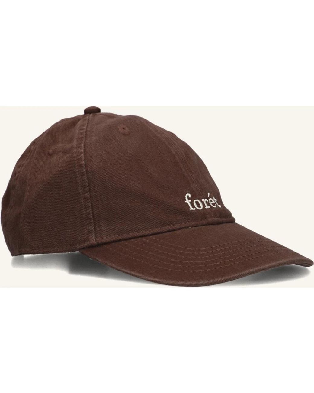 Forét Hawk Washed Cap in Brown für Herren