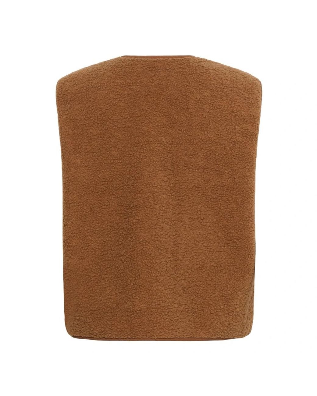 Vests Kaffe de color Brown