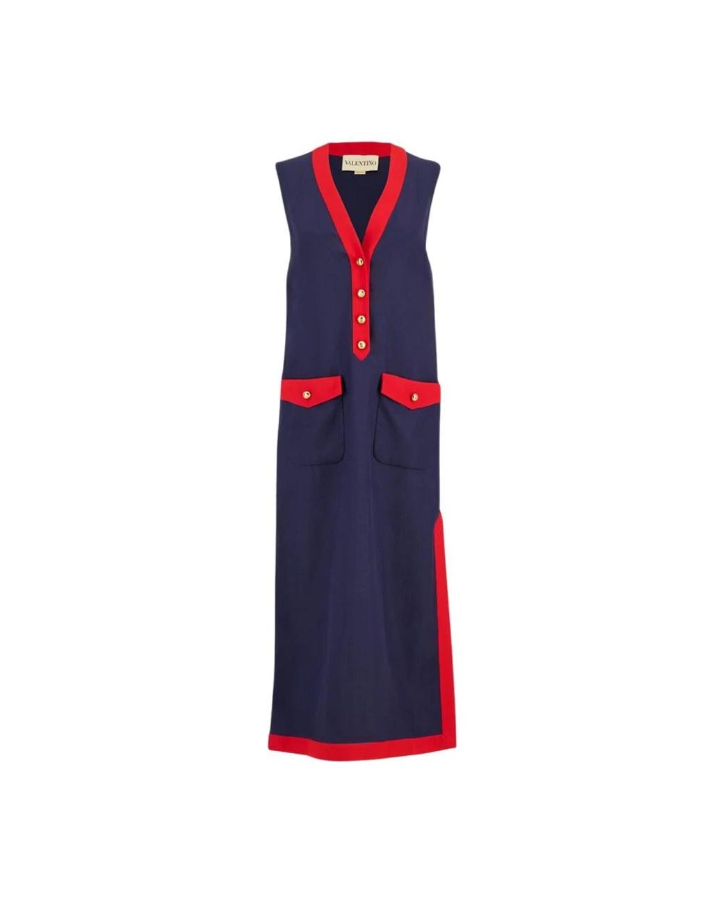 Valentino Garavani Blue Midi Dresses
