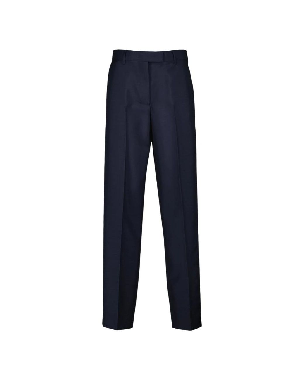 Miu Miu Blue Straight Trousers