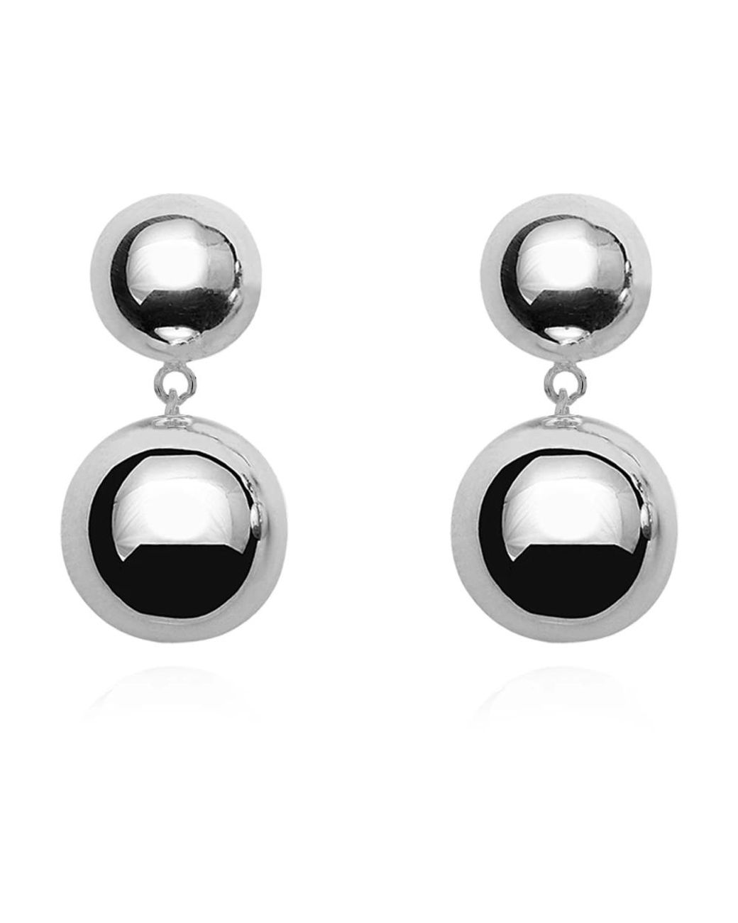 Earrings LIE STUDIO de color Metallic