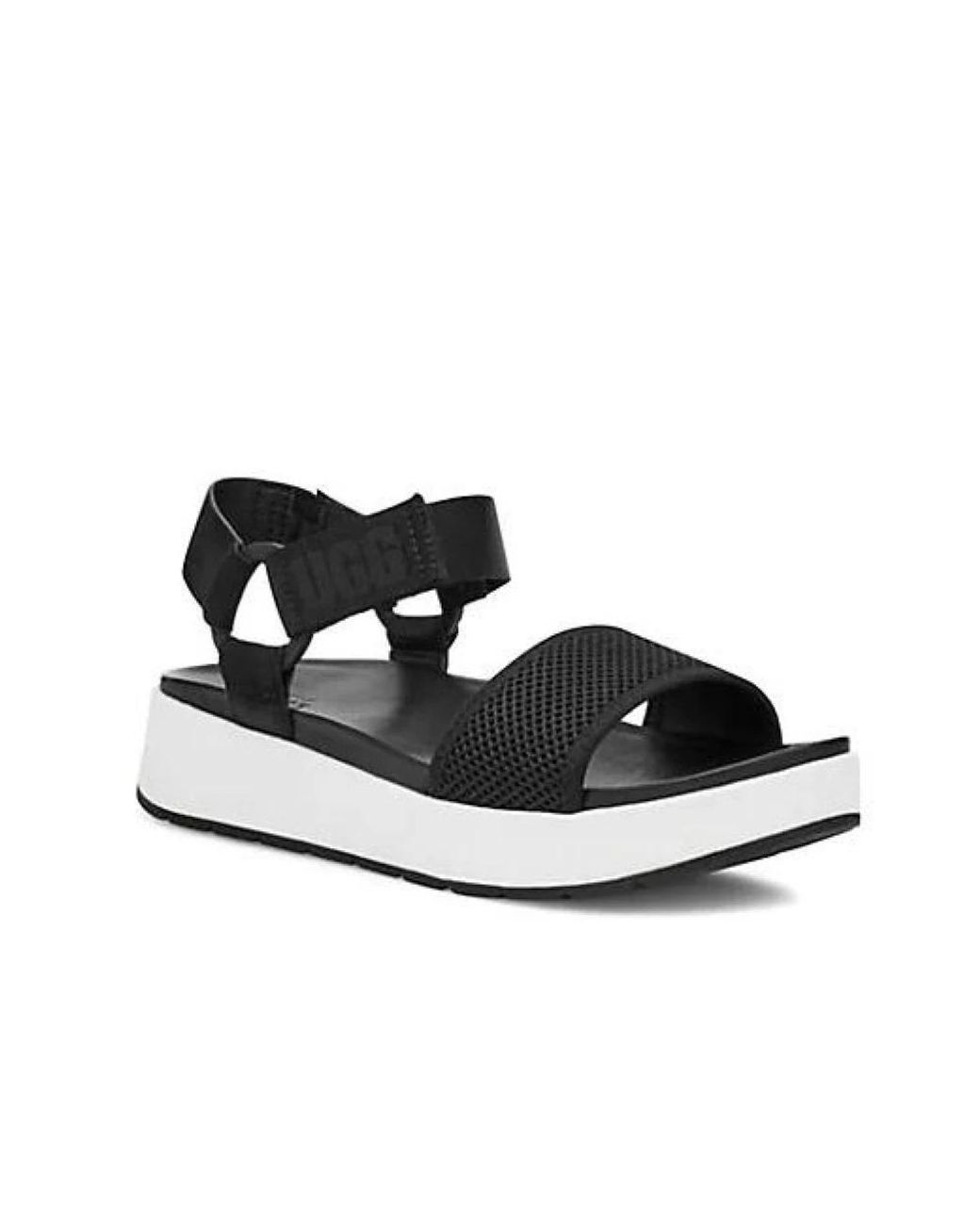 Flat Sandals Ugg en coloris Black