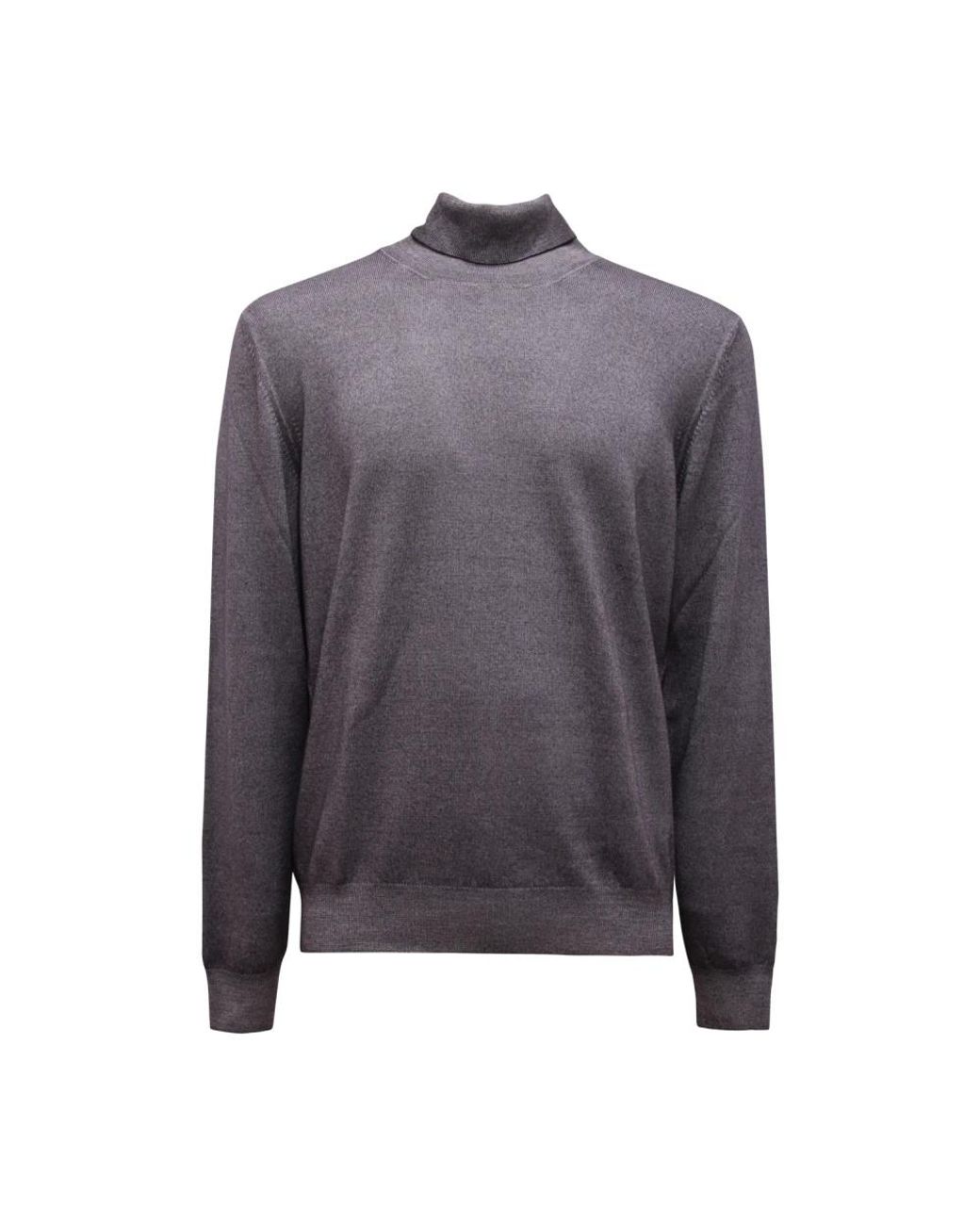 Lardini Gray Round-Neck Knitwear for men