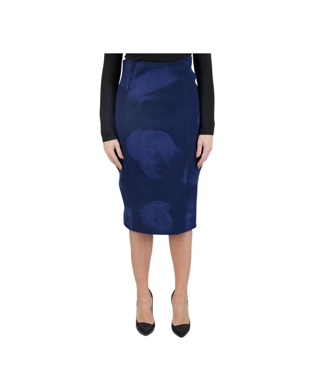 Kiton Blue Pencil Skirts
