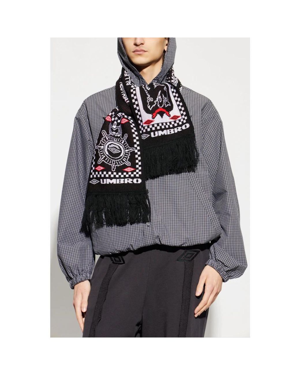 Winter Scarves di Umbro in Black da Uomo
