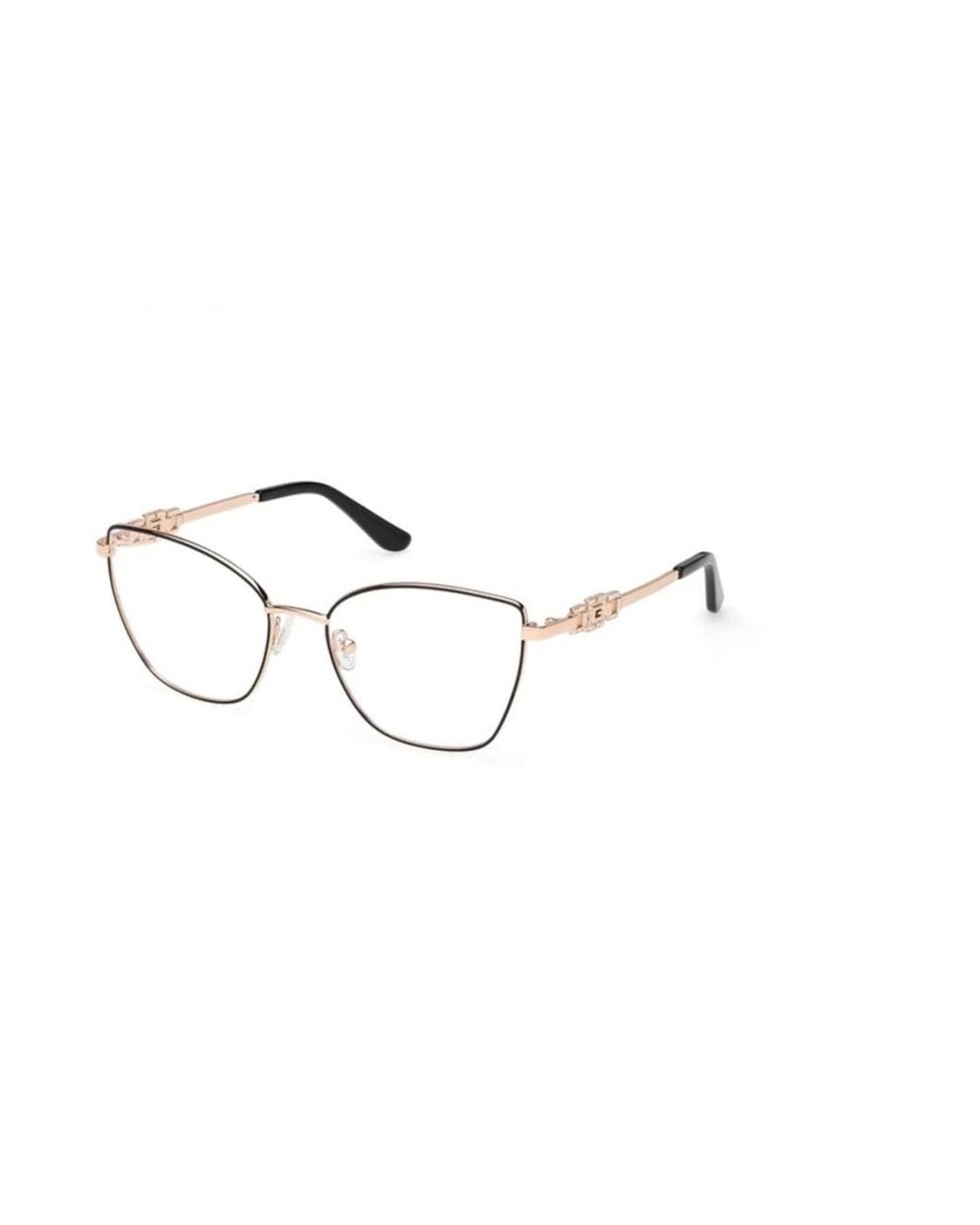 Guess Metallic Cat Eye Frame