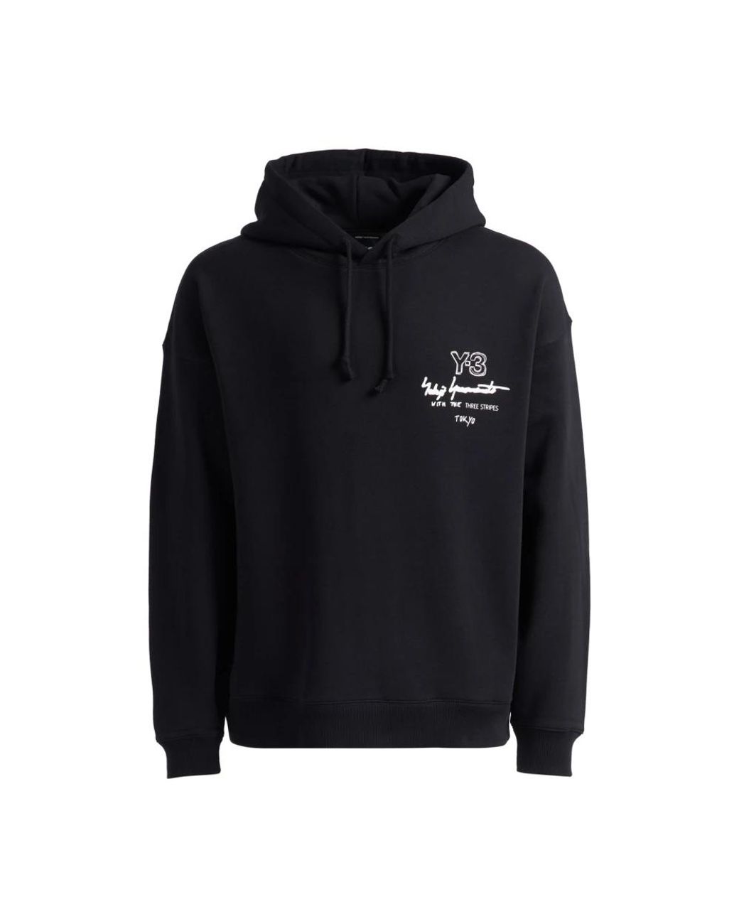 Y-3 Hoodies & Sweatvesten ,Zwart ,M Merch Hoodie in het Black voor heren