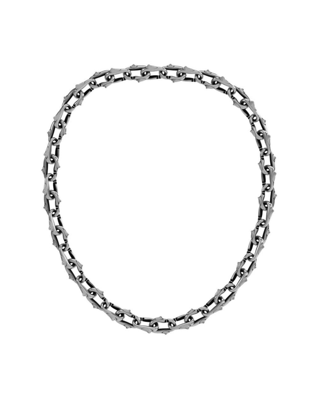 Necklaces John Richmond de color Metallic