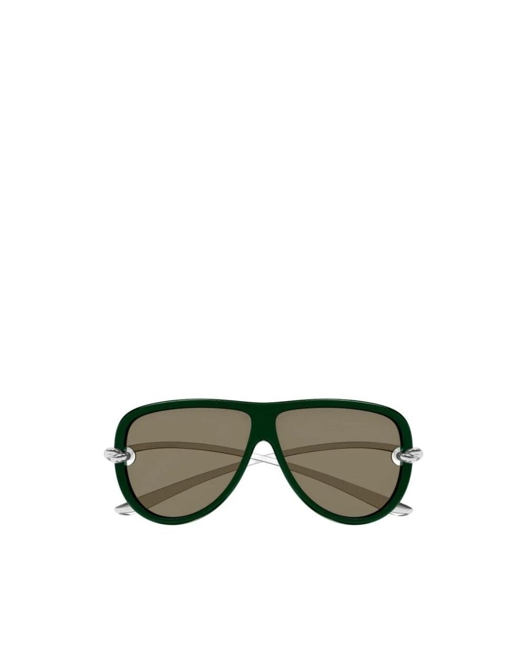 Bottega Veneta Green Sunglasses
