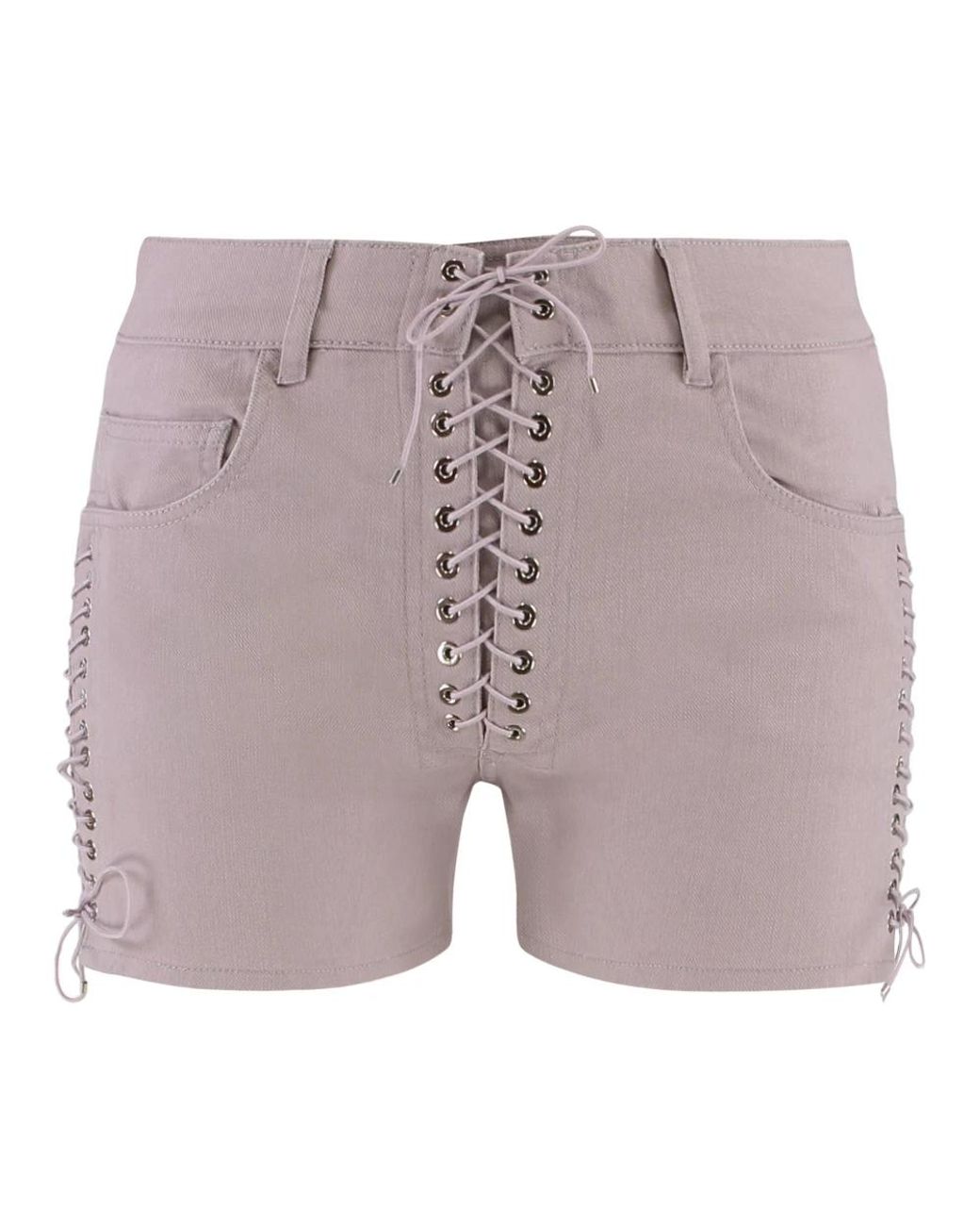 Ludovic de Saint Sernin Purple Short Shorts