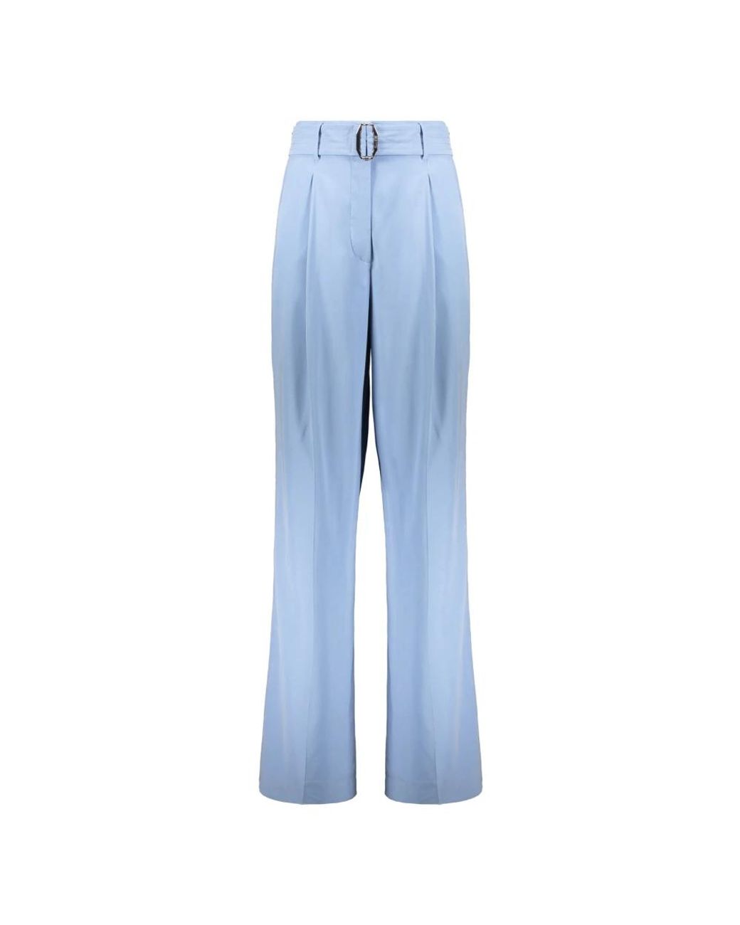 Moorer Blue Wide Trousers