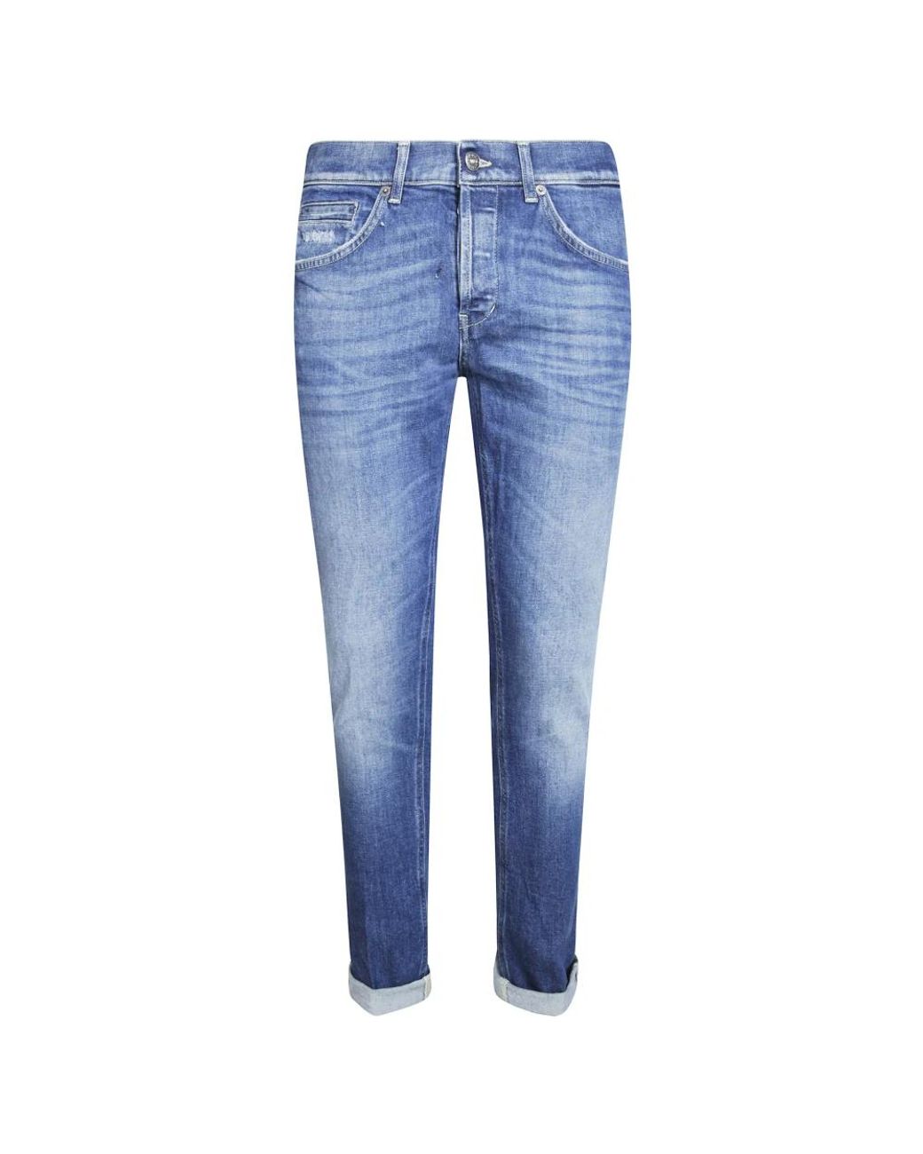 Dondup Blue Slim Fit Jeans for men