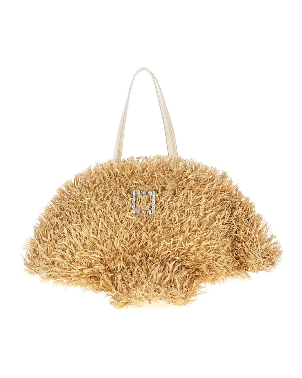 Roger Vivier Metallic Shopping Bags