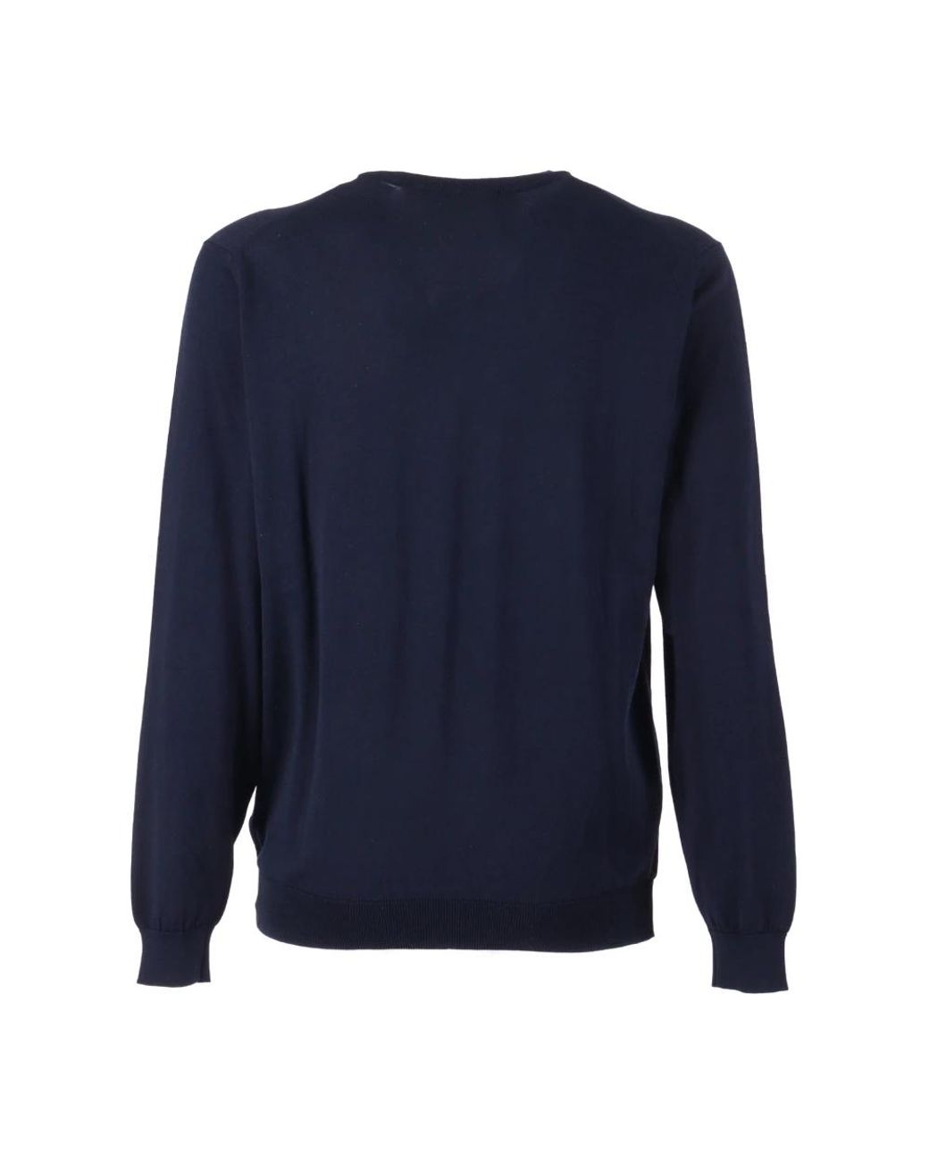 FILIPPO DE LAURENTIIS Blue Round-Neck Knitwear for men