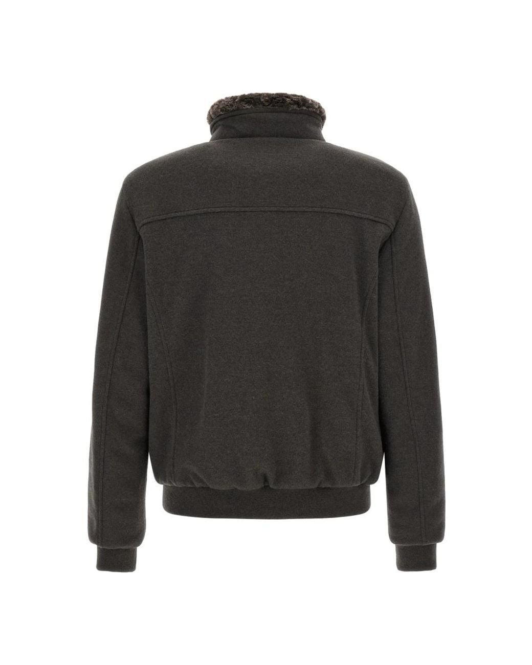 Bomber Jackets di Moorer in Gray da Uomo