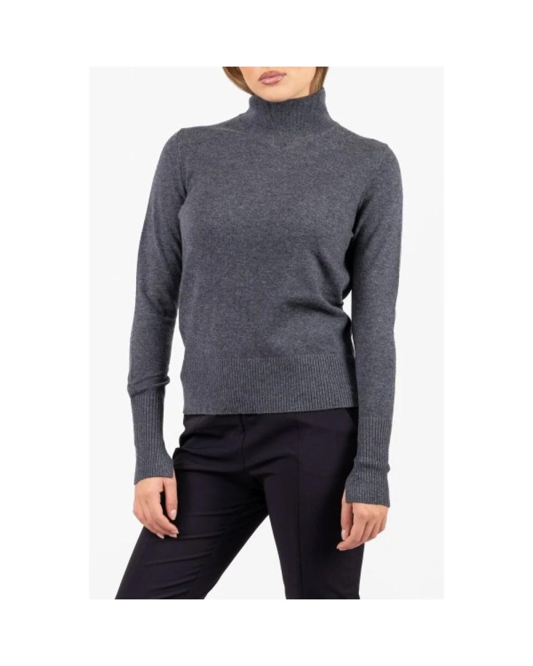 Pinko Blue Turtlenecks