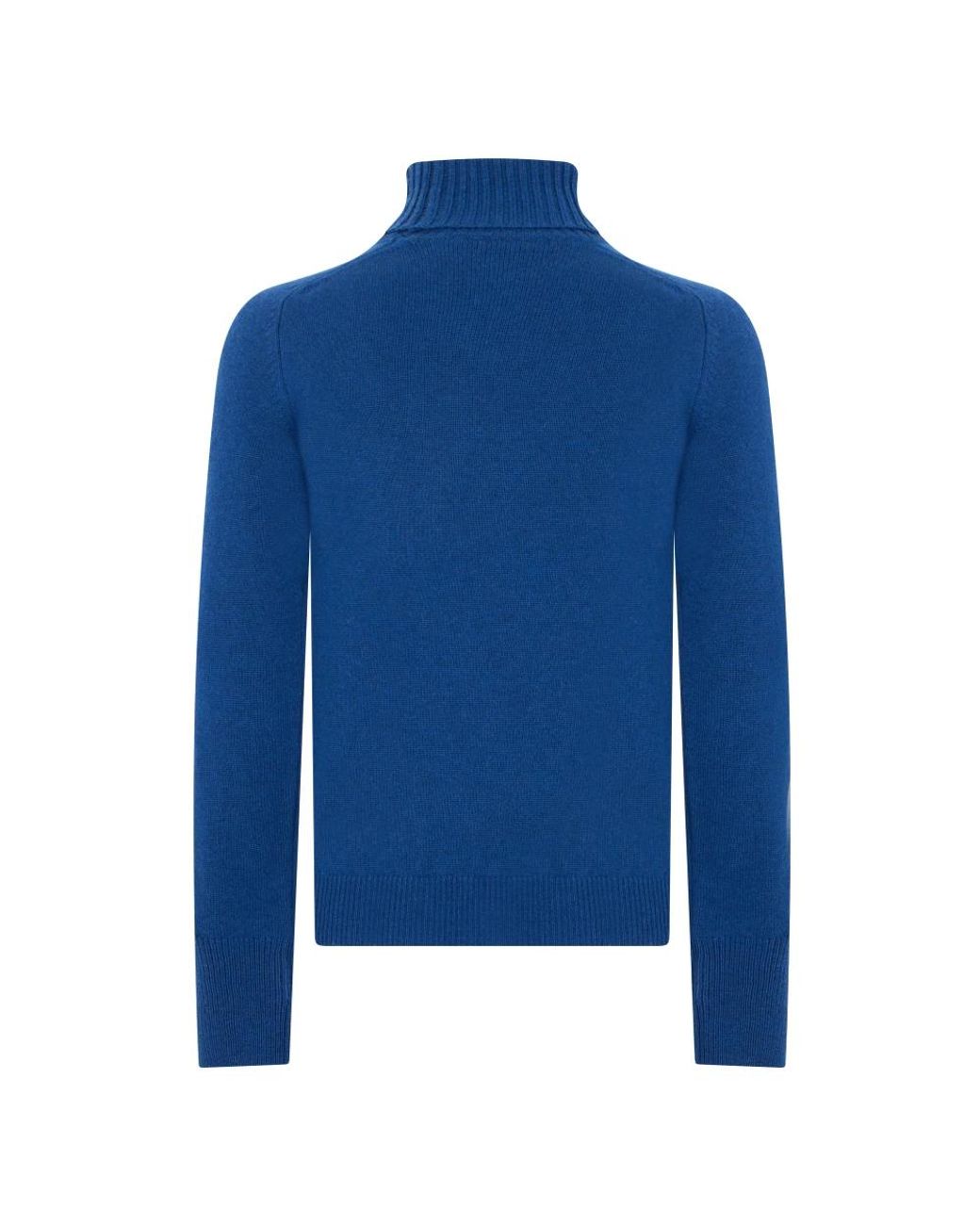 Fedeli Blue Cashmere Knitwear for men