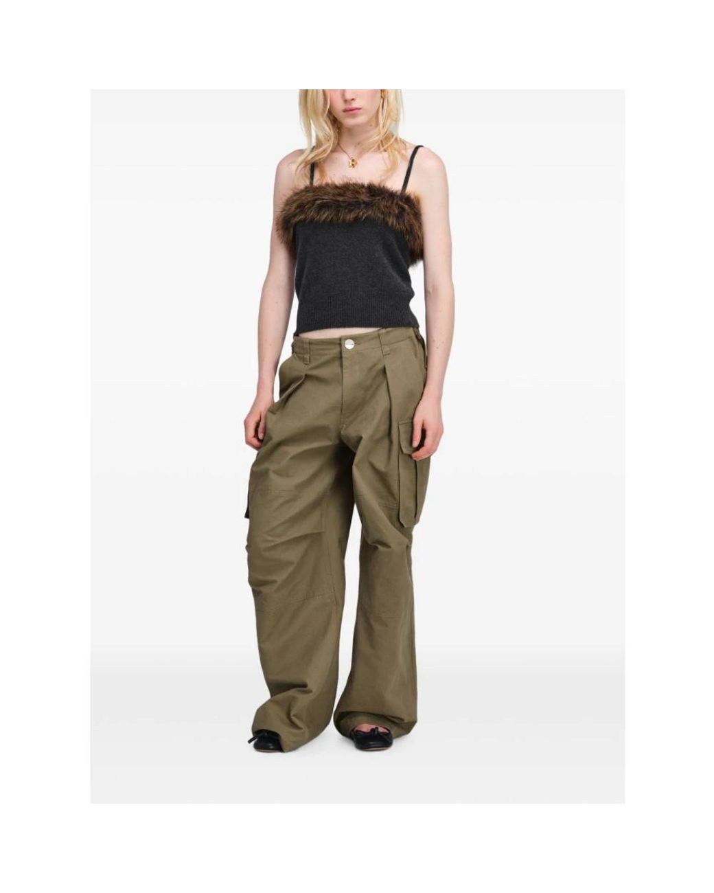 Marc Jacobs Gray Sleeveless Tops