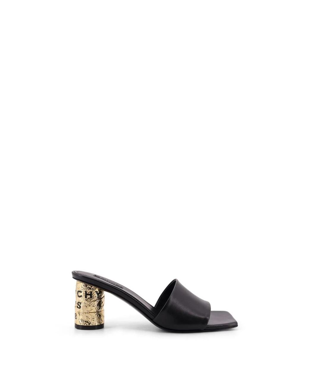 Givenchy Black Heeled Mules