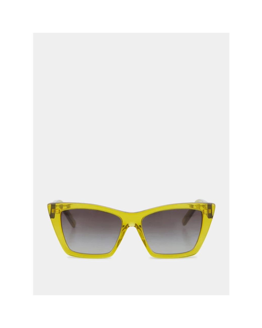 Saint Laurent Yellow Sunglasses