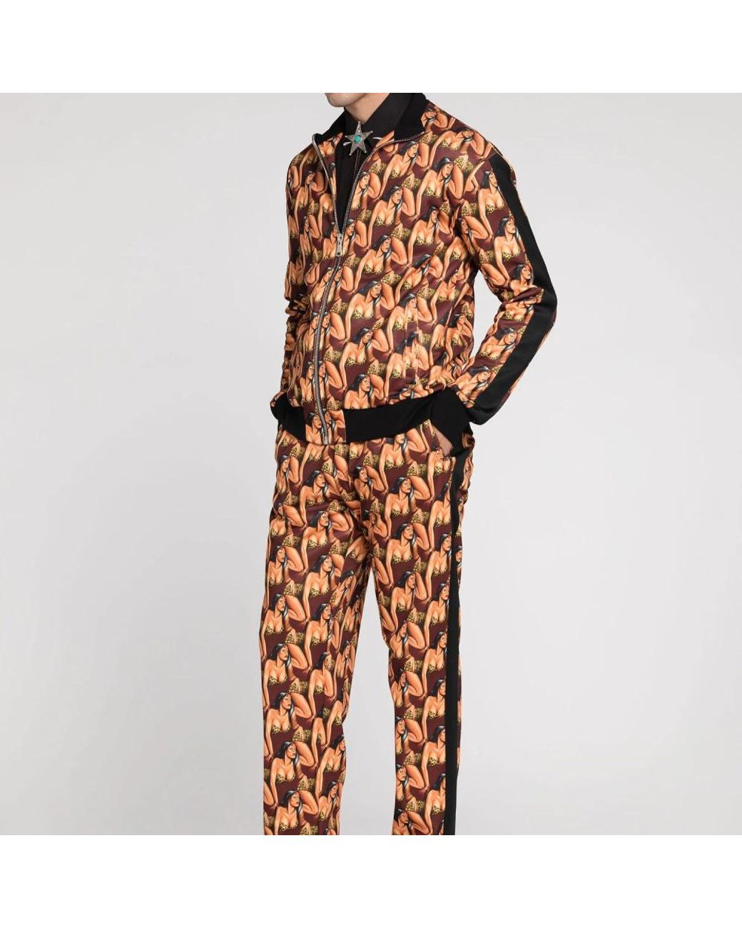 Roberto Cavalli Multicolor Straight Trousers for men