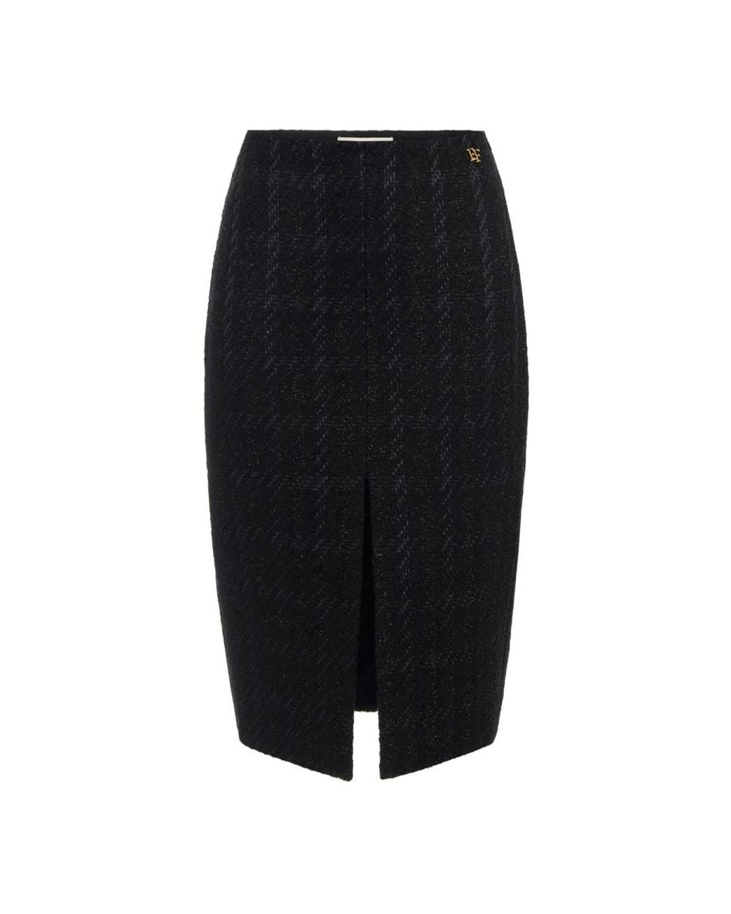 Elisabetta Franchi Black Pencil Skirts