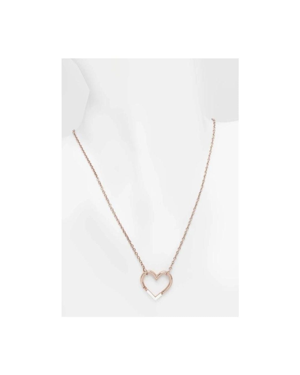 Necklaces di Lacoste in Metallic