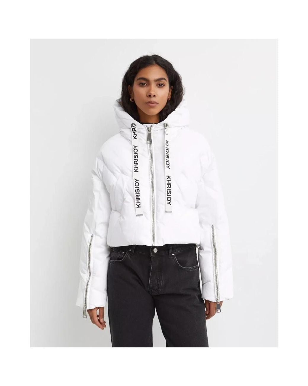 Down Jackets Khrisjoy de color White
