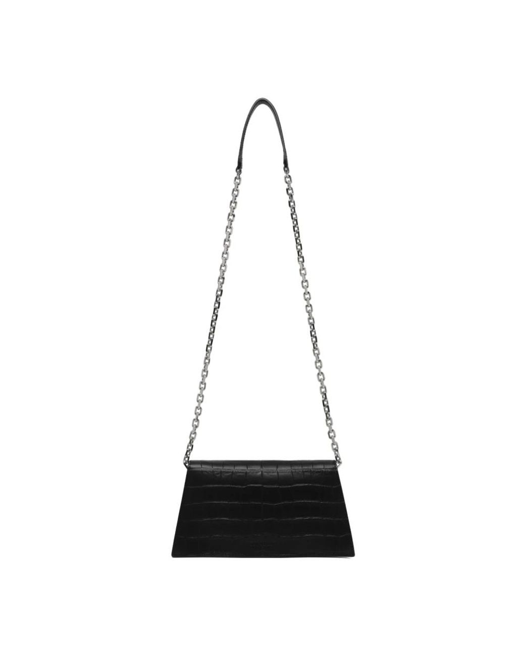 McQueen Black Cross Body Bags