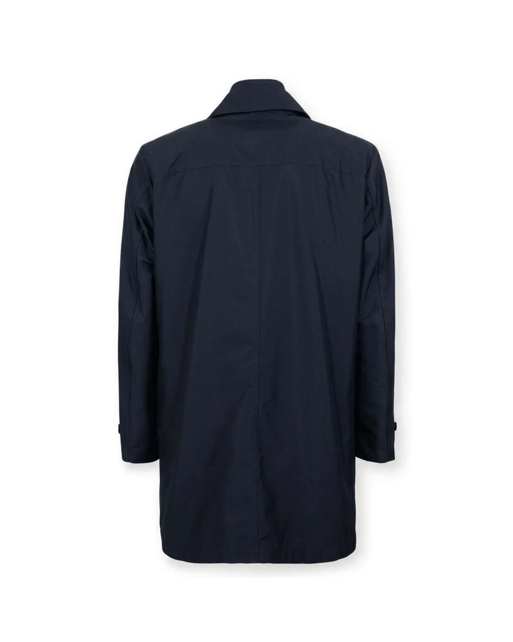 Fay Black Single-Breasted Coats for men