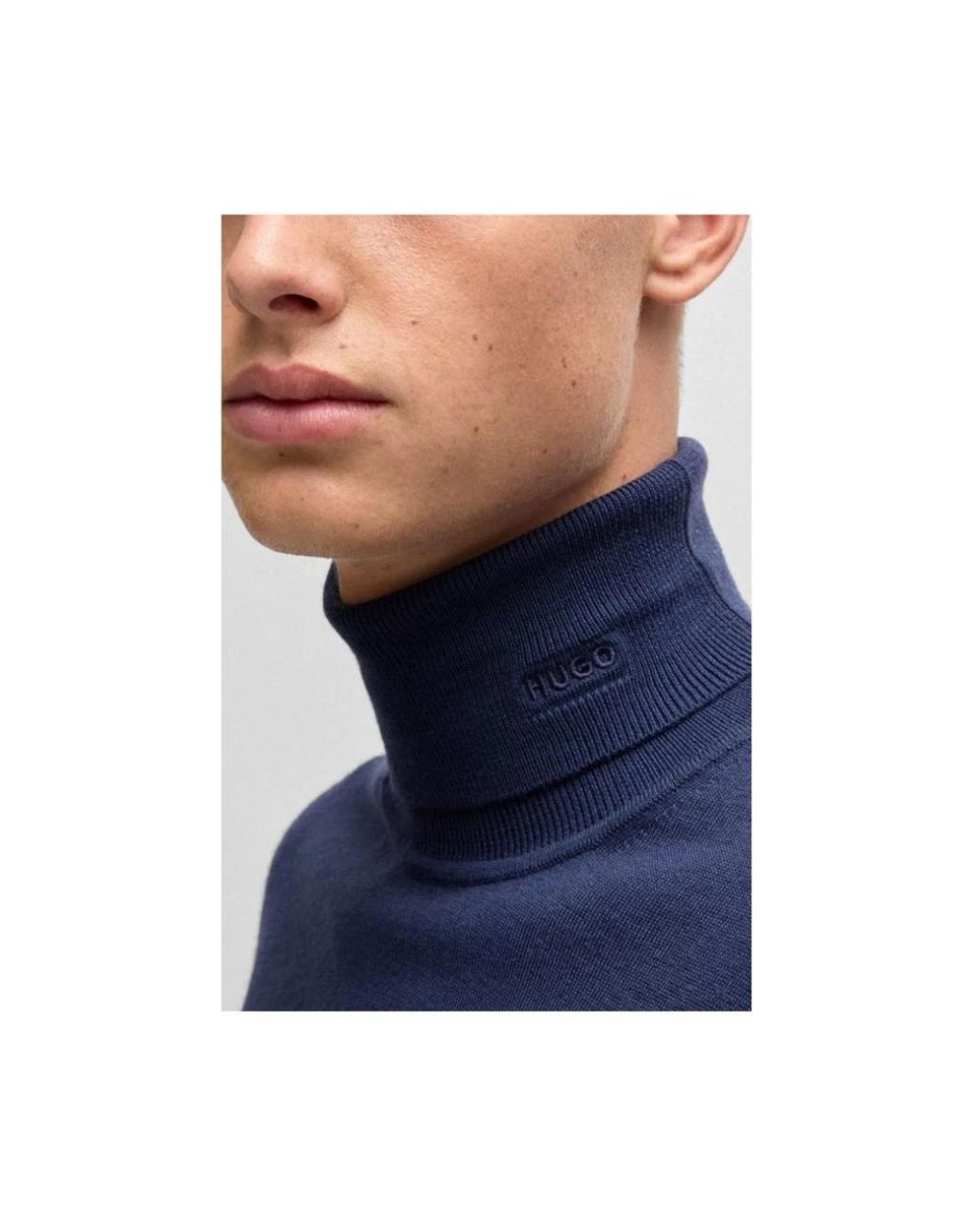 Turtlenecks HUGO de hombre de color Blue