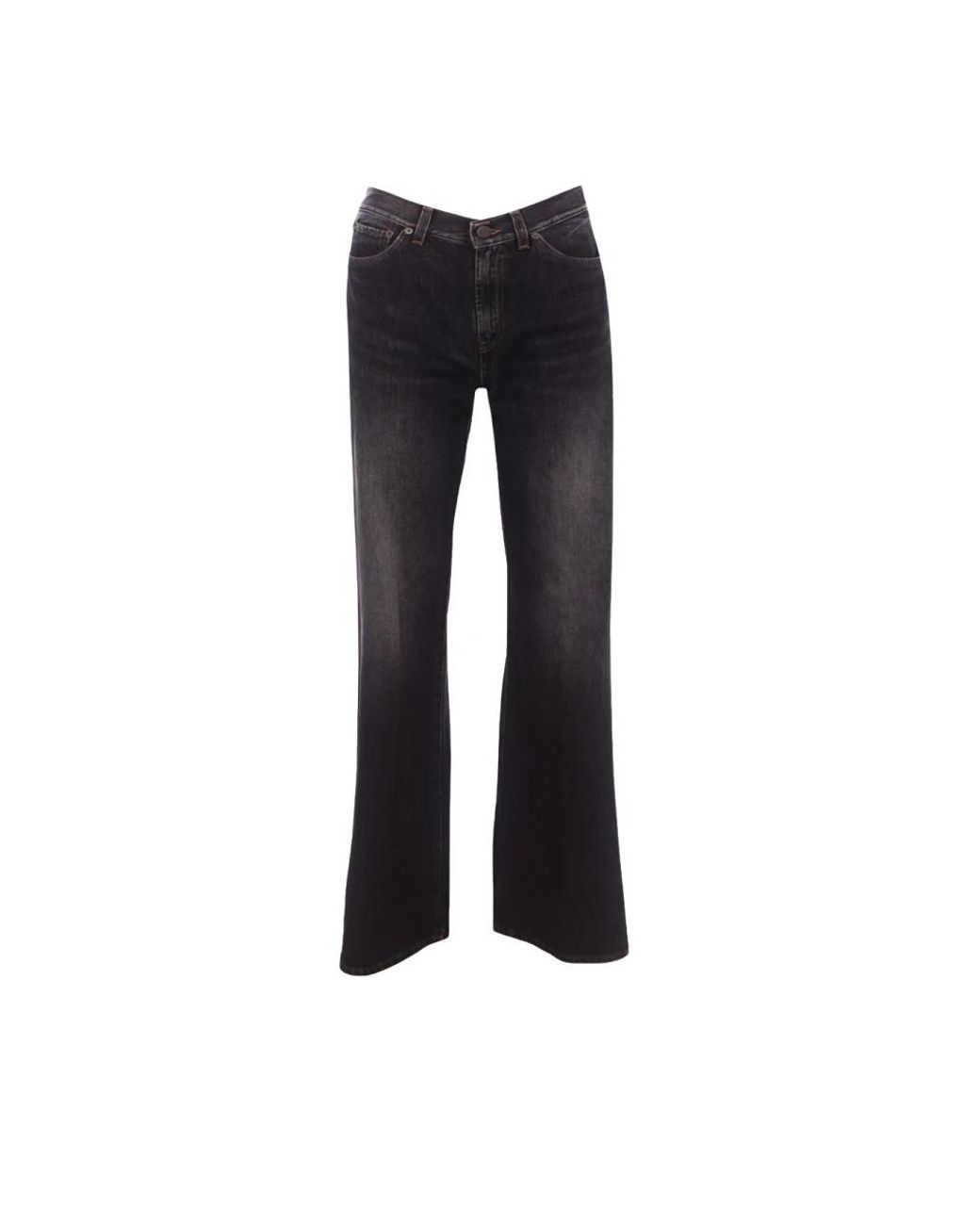 Dondup Amber Wide Jeans in het Blue