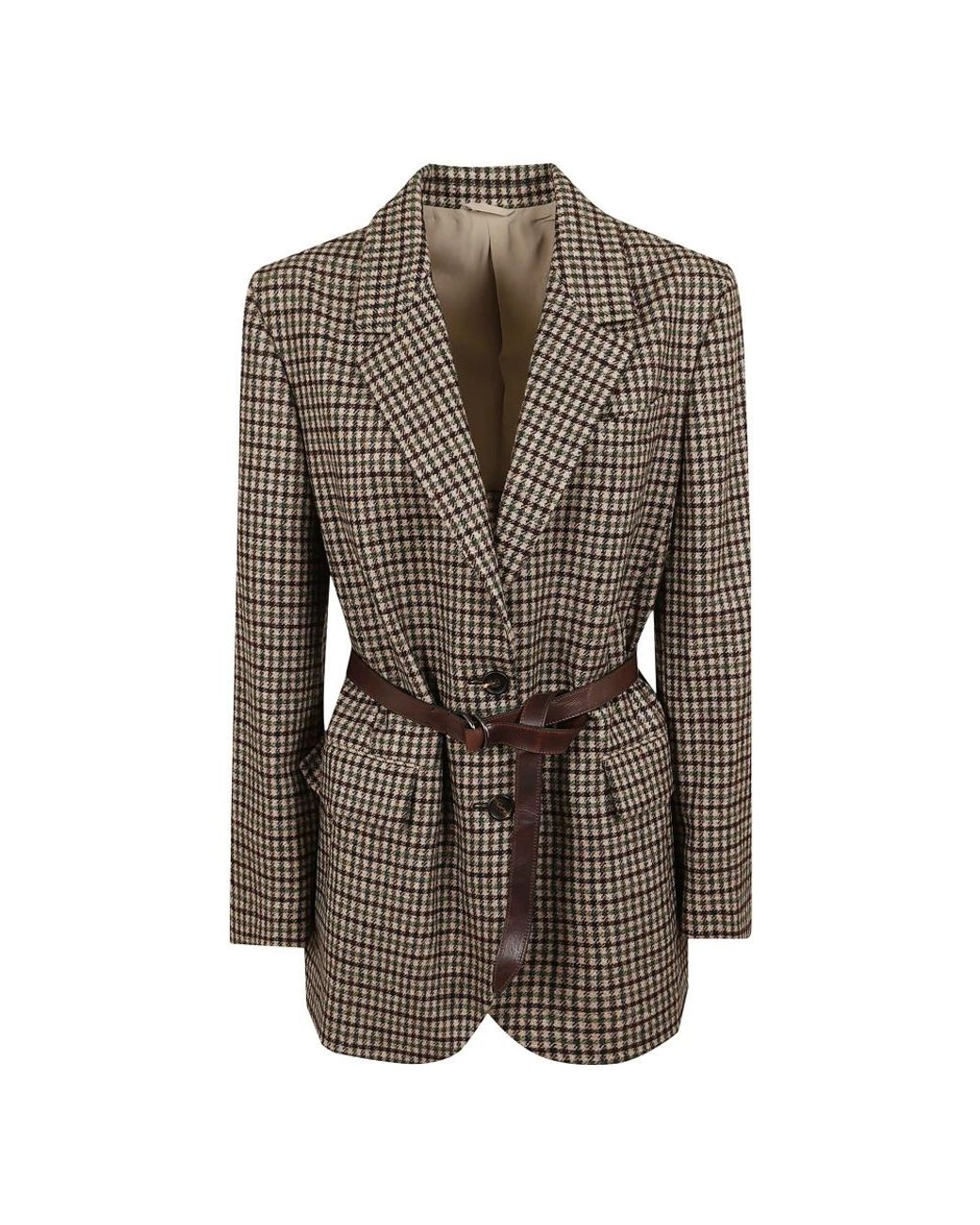 Brunello Cucinelli Brown Blazers