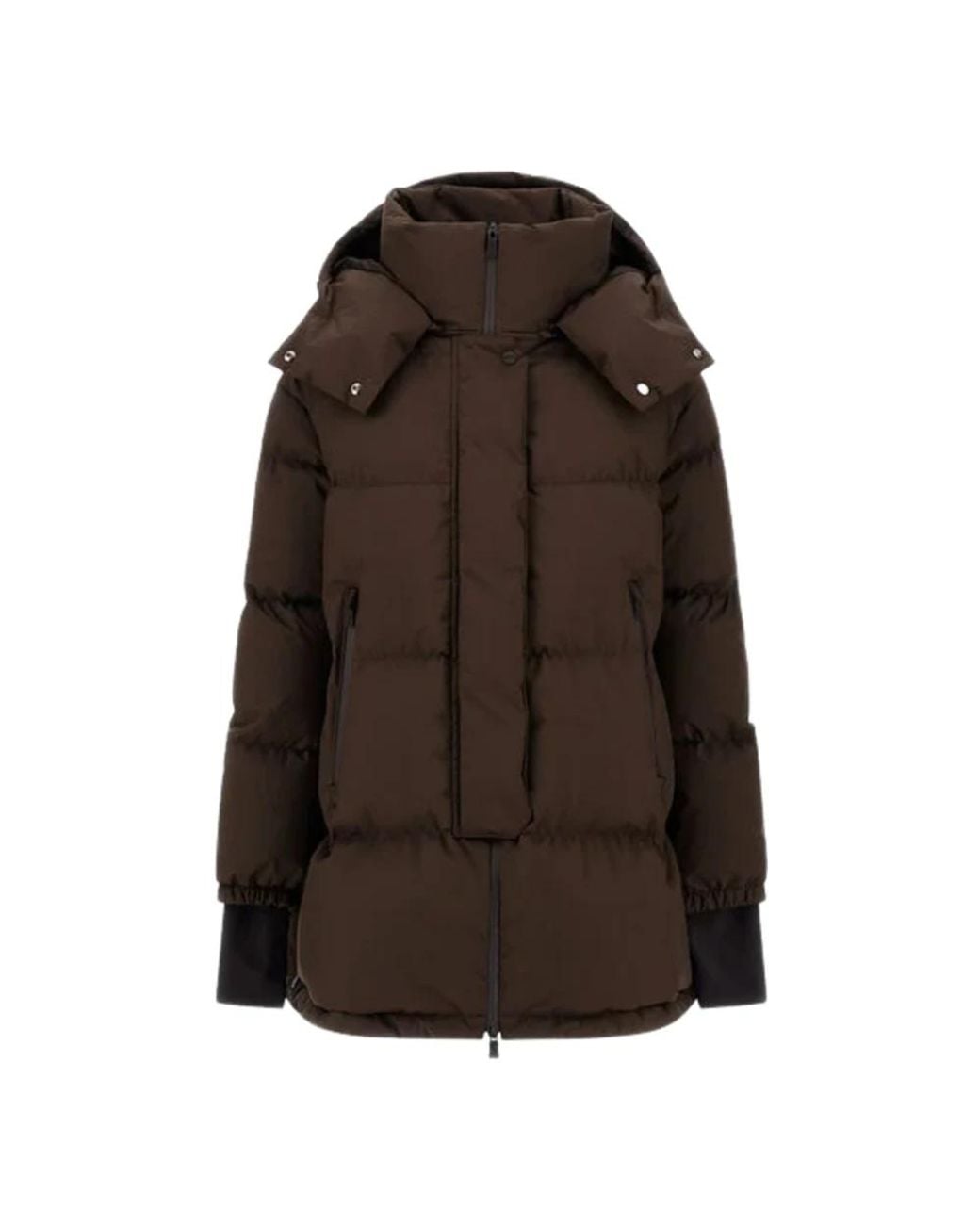 Herno Jassen ,Bruin ,Polyester Donsjack in het Brown