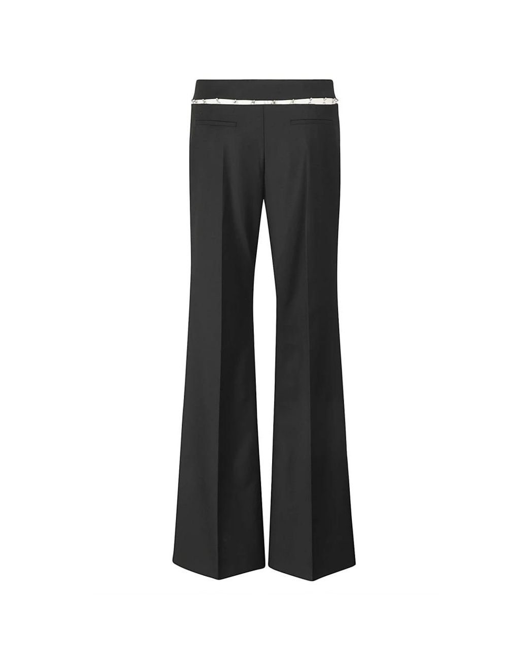 Anna October Gray Wide Trousers