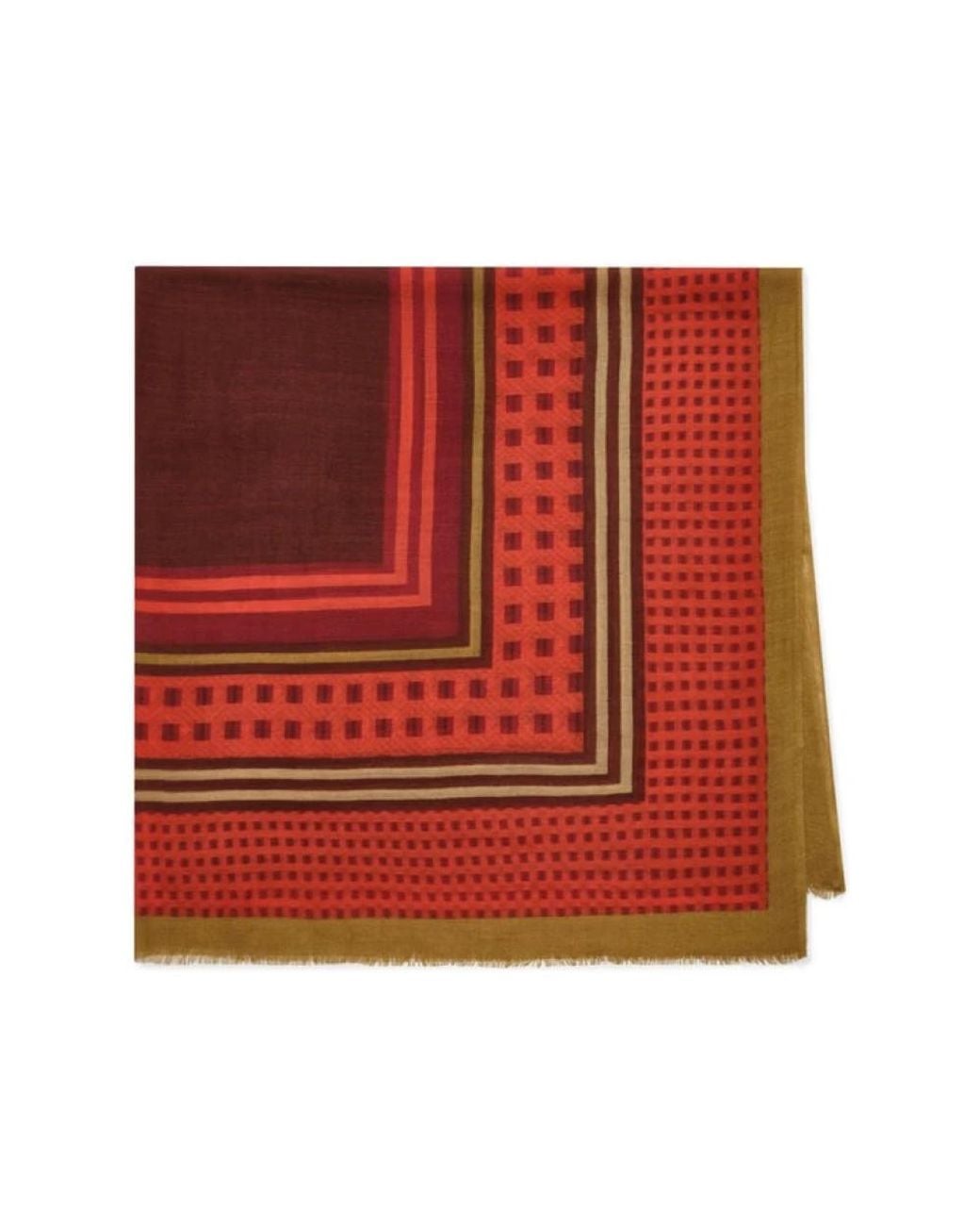 Maliparmi Red Winter Scarves
