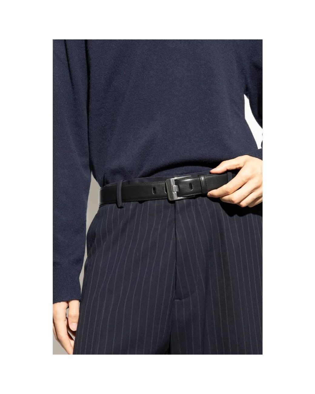 Belts di Tod's in Black da Uomo