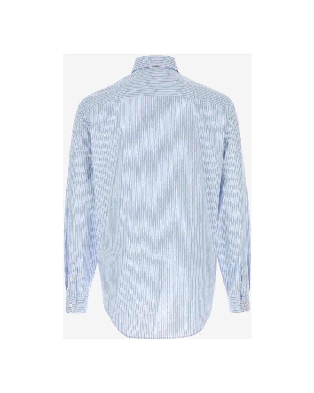 Versace Blue Casual Shirts for men